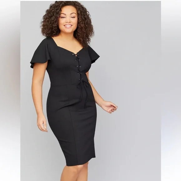 Lane Bryant Dresses Lane Bryant Mother Of Groom Dress 22 Black